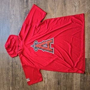 Anaheim Angels game giveaway, short sleeved hoodie